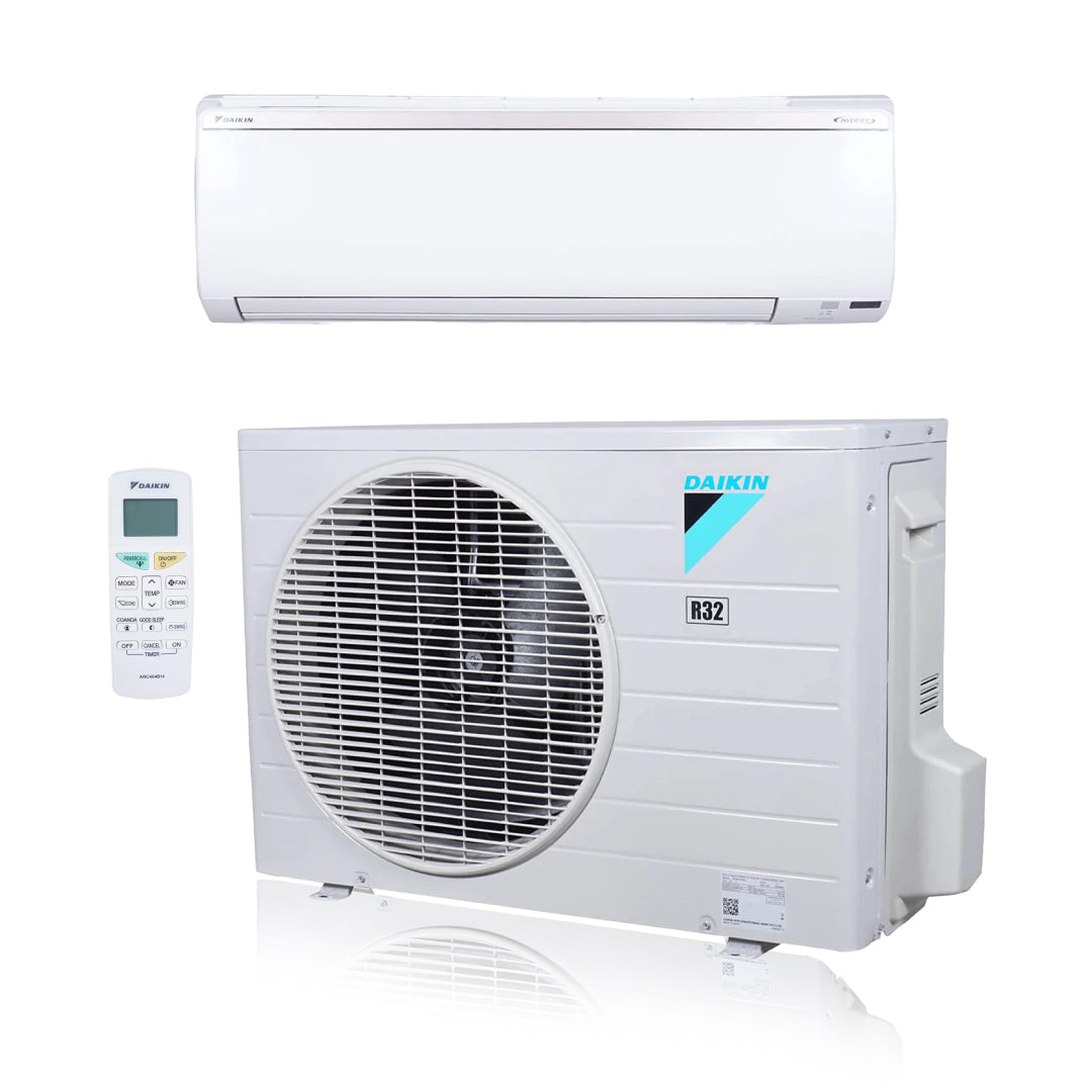 Daikin Entra Series 12000 BTU 18 SEER2 Single Zone Ductless Mini Split Heat Pump System - R32 RXC12AXVJU / FTXC12AXVJU