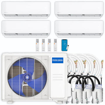 DIY 4-Zone Mini Split Systems