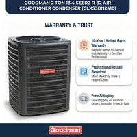 Goodman 2 Ton 13.4 SEER2 R-32 Air Conditioner Condenser