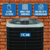 ACIQ 2.5 Ton 14.3 SEER2 10KW Mobile Home Air Conditioner & Electric Furnace System, R454B R5A5S30AKAW