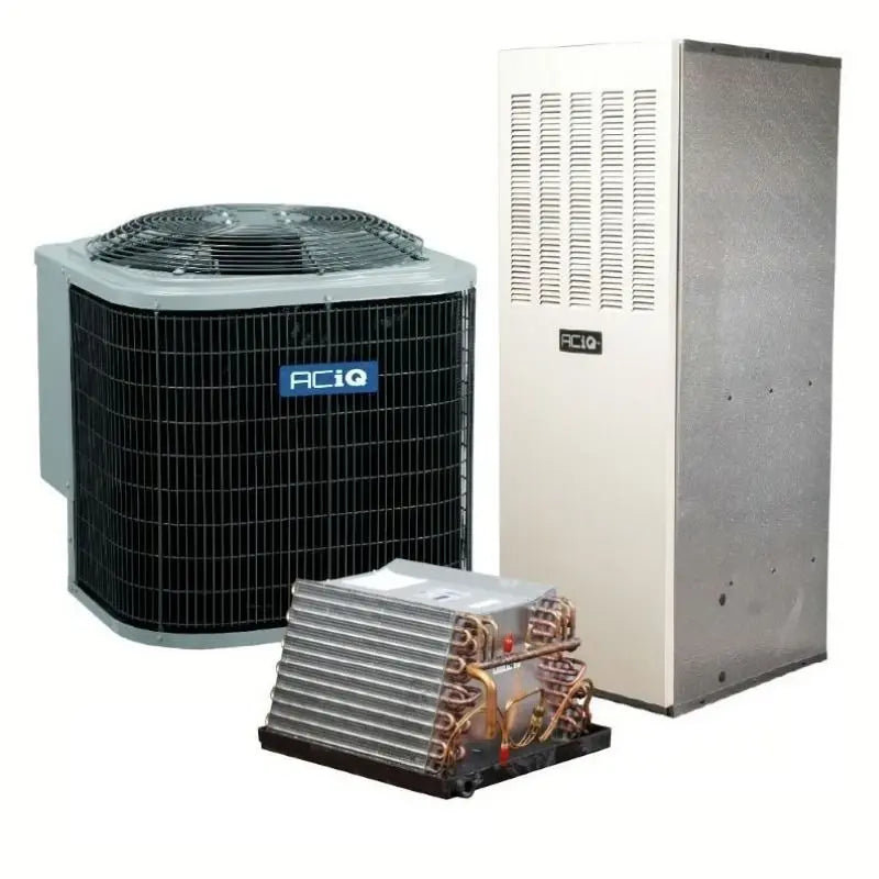 ACIQ 3.5 Ton 14.3 SEER2 15KW Mobile Home Air Conditioner & Electric Furnace System, R454B R5A5S42AKAWA-MH / ACIQ-MH59AU4VWEC / ACIQ-EFL1520FD-MH