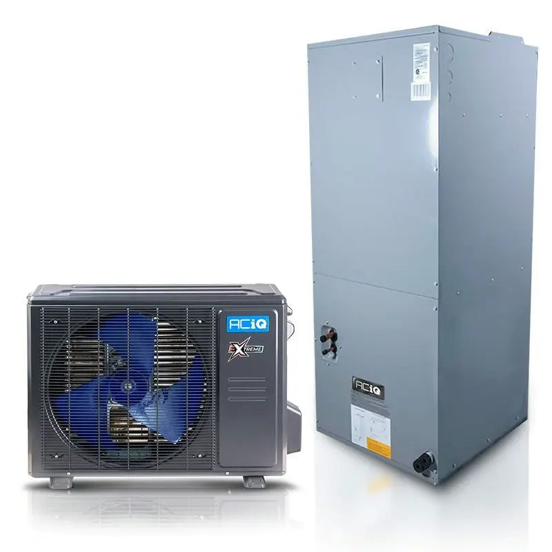 ACiQ 1.5 Ton 19 SEER2 High Efficiency Extreme Multi-positional Inverter R454B Heat Pump Split System - 17.5 Wide - ACIQ-18-HPD & ACIQ-18-AHD