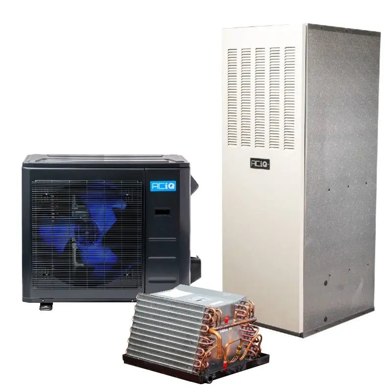 ACiQ 2.5 Ton 15.2 SEER2 15kW Mobile Home Electric Furnace & Air Conditioner System, R454B Inverter ACIQ-30-AC-B-MH / ACIQ-MH30BU3VWEC / ACIQ-EFS1520FD-MH