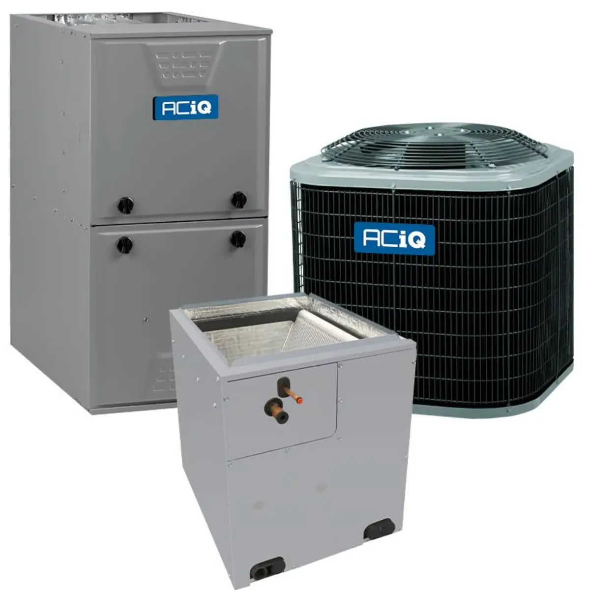 ACiQ 2 Ton 15.5 SEER2 R454B AC and 96% AFUE 80K BTU Multi Speed Furnace System - Multi-Positional R5A5S24AKAWA  EVM5X24M17A  N96MSN0801716A HVACTotal