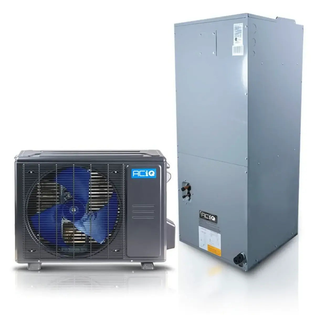 ACiQ 2 Ton 18.1 SEER2 High Efficiency Multi-positional Inverter R454B Heat Pump Split System - 17.5" Wide - ACIQ-24-EHPD / ACIQ-24-AHD.
