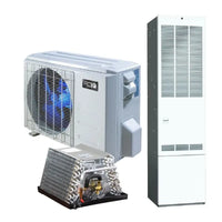 ACiQ 2 Ton 19.4 SEER 95% AFUE 72,000 BTU High Efficiency Mobile Home Heat Pump & Gas Furnace System, R410A ACiQ-24-EHPB / ACiQ-2413UDXBDE / MG2R-B072F1ACM1