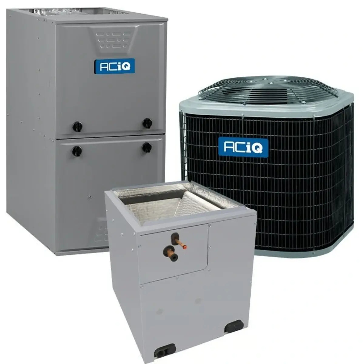 ACiQ 4 Ton 13.4 SEER2 R454B AC and 96% AFUE 120K Two Stage Variable Speed Furnace System - Upflow/Downflow - R5A4S48AKANA - EVD5X48M24A - G96VTN1202422
