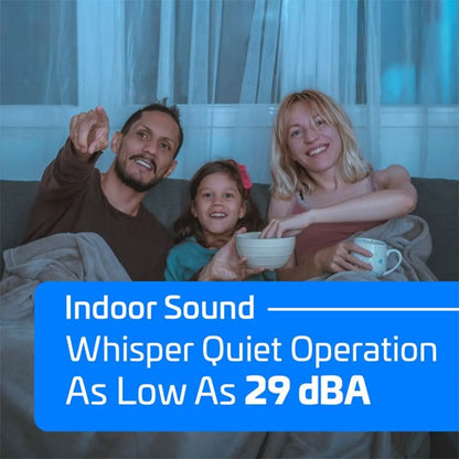 ACiQ Essentials 36,000 BTU 17 SEER2 230V Single Zone Wall Mount Mini Split Heat Pump System - R32 ACIQ-KE36Z-HP230B  ACIQ-KE36W-W-HP230B Indoor Sound