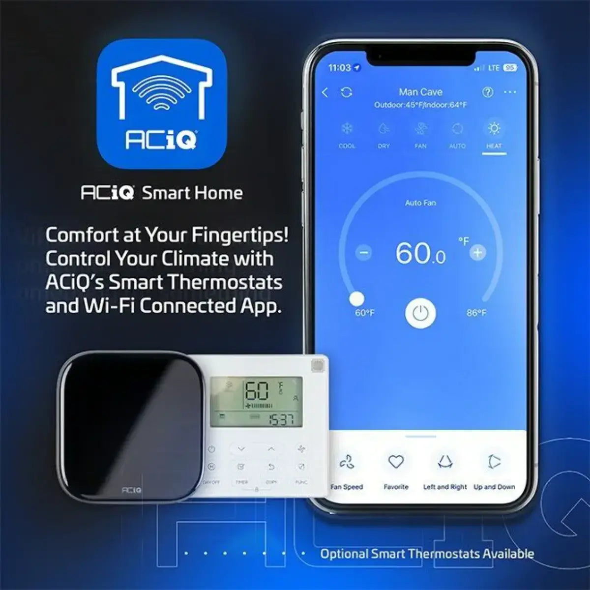 ACiQ Smart Home ACIQ-18-HPD & ACIQ-18-AHD