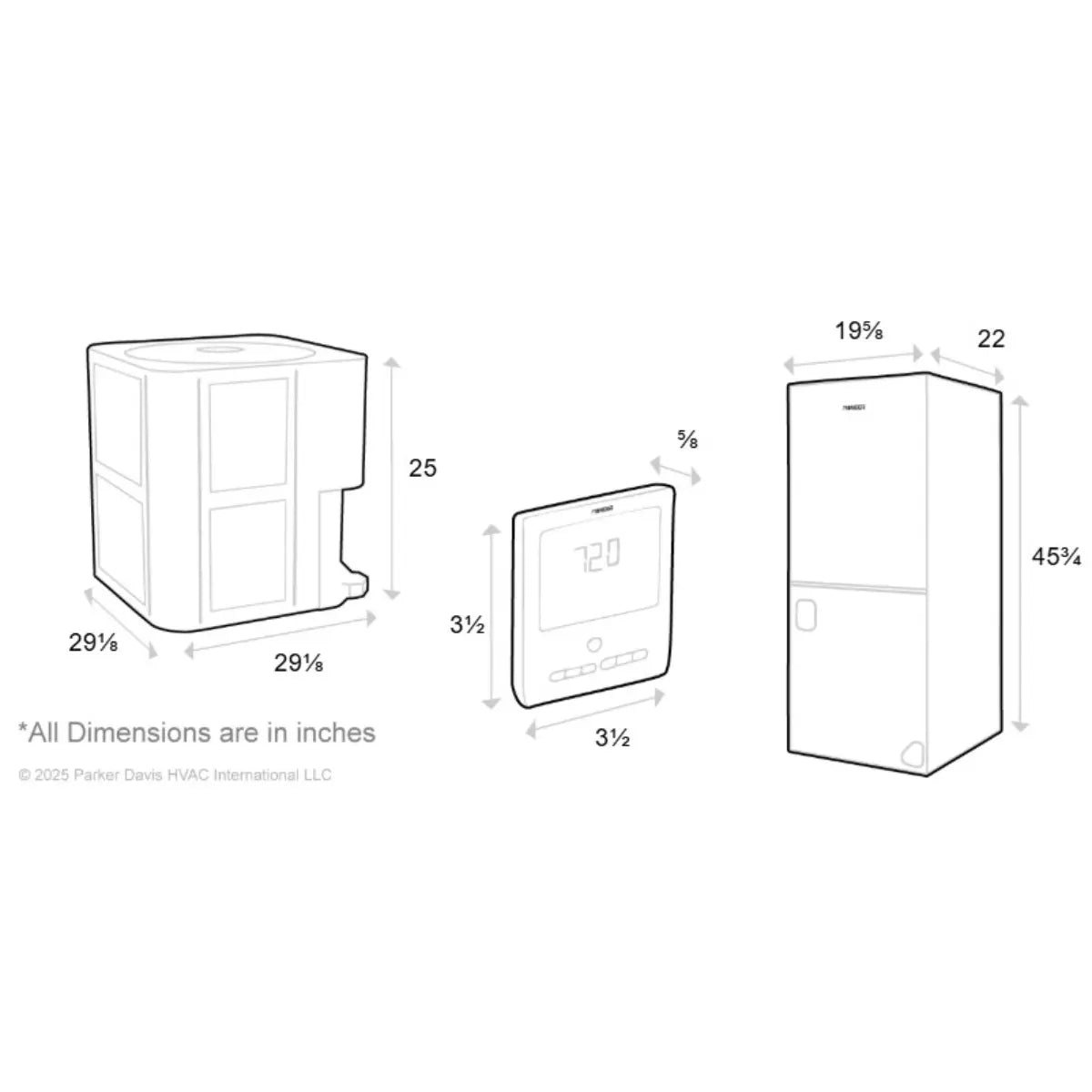 DYC024GCSI18RD Dimension