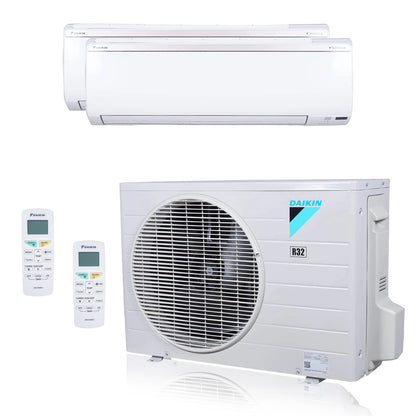 DAIKIN　MCK55VN-T Daikin 2 Zone MXM Series 24K Ductless Heat Pump 9K+15K, R32