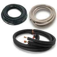 15 Ft Line Set + Ductless Mini Split Installation Kit for 9K & 12K BTU Systems