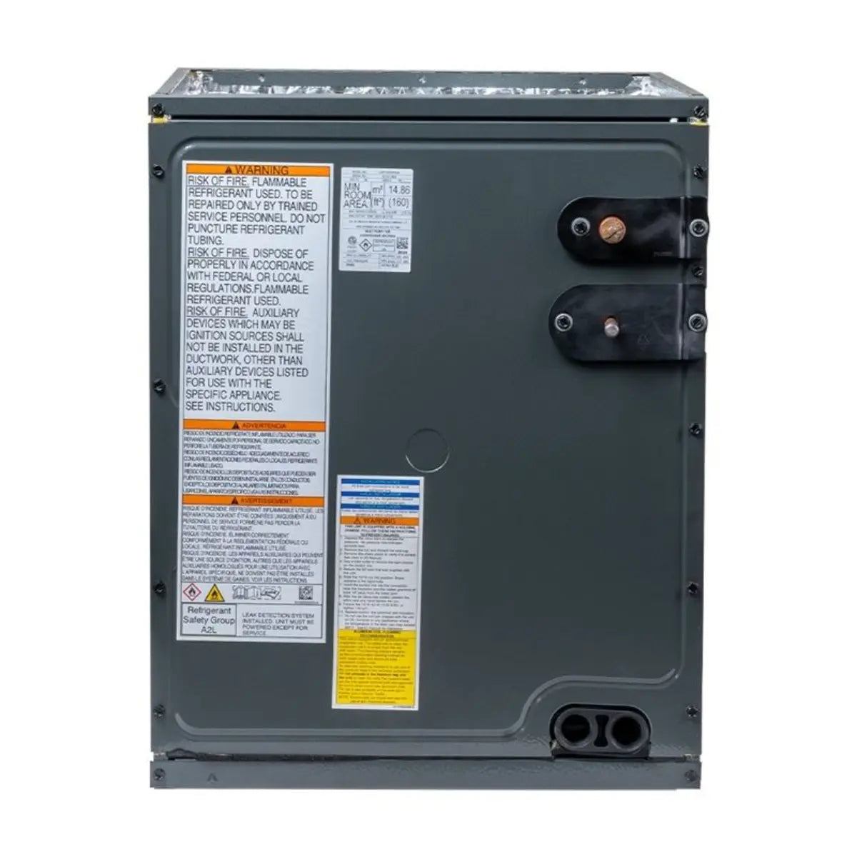 Goodman 2 Ton 80% AFUE 60,000 BTU Furnace and Coil System Upflow, R32 - GR9S800604BN