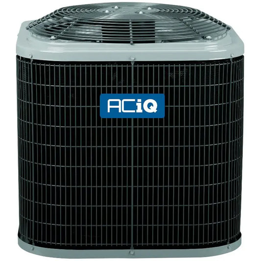 Goodman 5 Ton 60,000 BTU 14.3 SEER2 R454B Heat Pump Condenser R5H5S60AKAAA Front View - HVACTotal