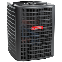 Goodman 2.5 Ton 13.4 SEER2 Air Conditioner & 17.5" Wide Vertical Coil System, GSXN3N3010 / CAPTA3626B6.