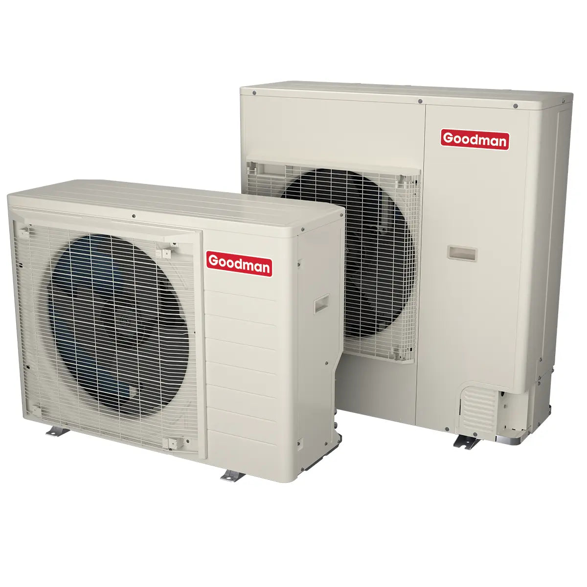 Goodman 3 Ton 17.2 SEER2 115V Multi-positional Inverter R32 Heat Pump Split System - 21" Wide.
