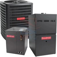 Goodman 5 Ton 13.4 SEER2 80% AFUE 100,000 BTU Gas Furnace and Air Conditioner System - 21 - Upflow