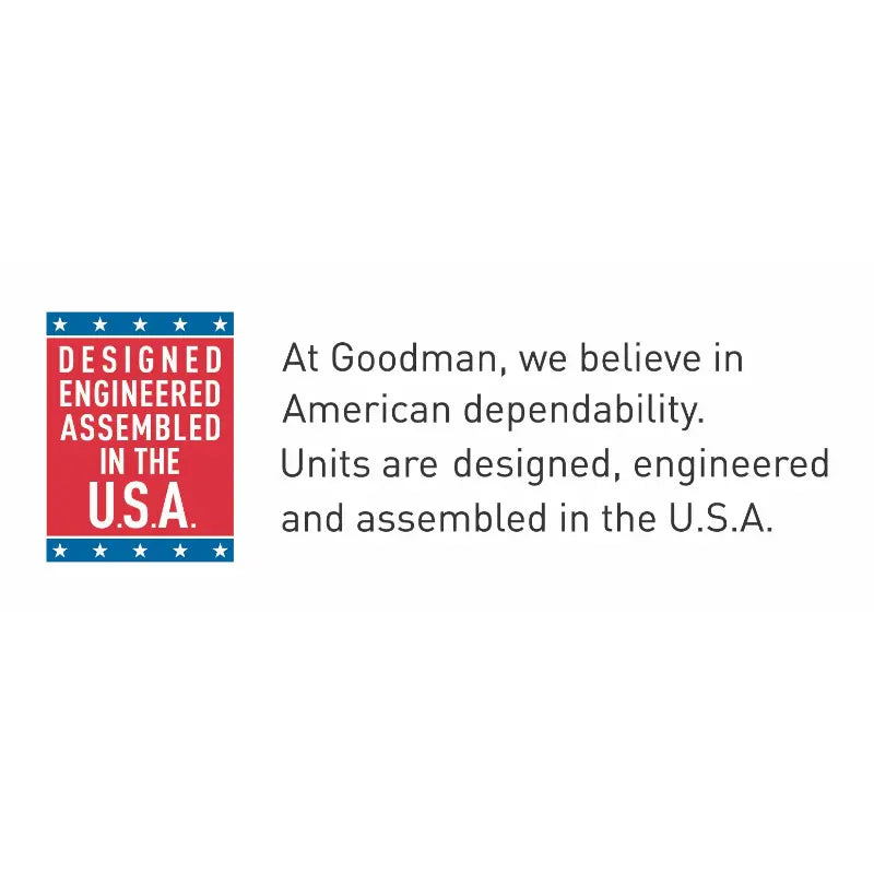 Goodman Made in the USA