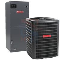 Goodman 5 Ton Central Ducted Heat Pump System 14.3 SEER2 System - Multi-Positional