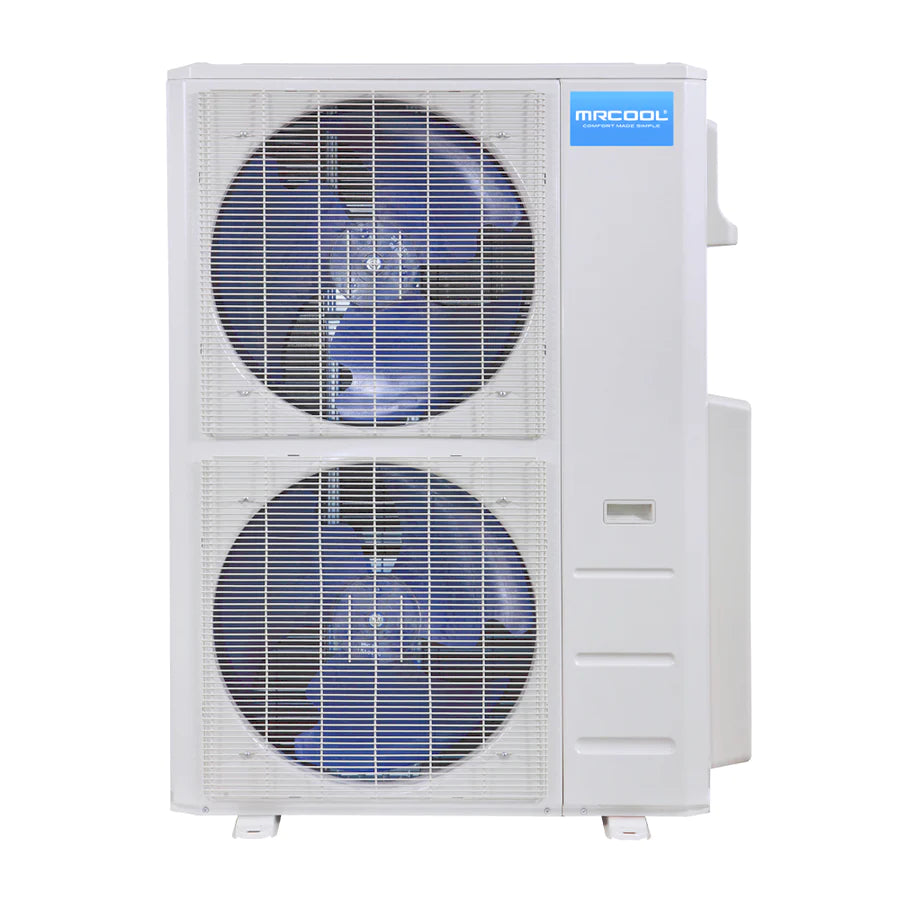 MrCool 48k BTU 21 SEER Multi-Zone DIY 2 Zone Ductless Heat Pump Split System 4th Generation - 18K+36K