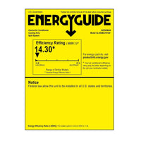 Nationwide Energy Guide 14.3 SEER2 GLXS5BA4810  CHPTA4830C3  GR9S801005CN