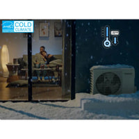 Pioneer Quantum Hyperformance 12,000 BTU 25 SEER2 230V High-Wall Ductless Mini-Split Air Conditioner Inverter Hyper Heat Pump - R454B WYT012GLSI25RH-16S Cold Climate