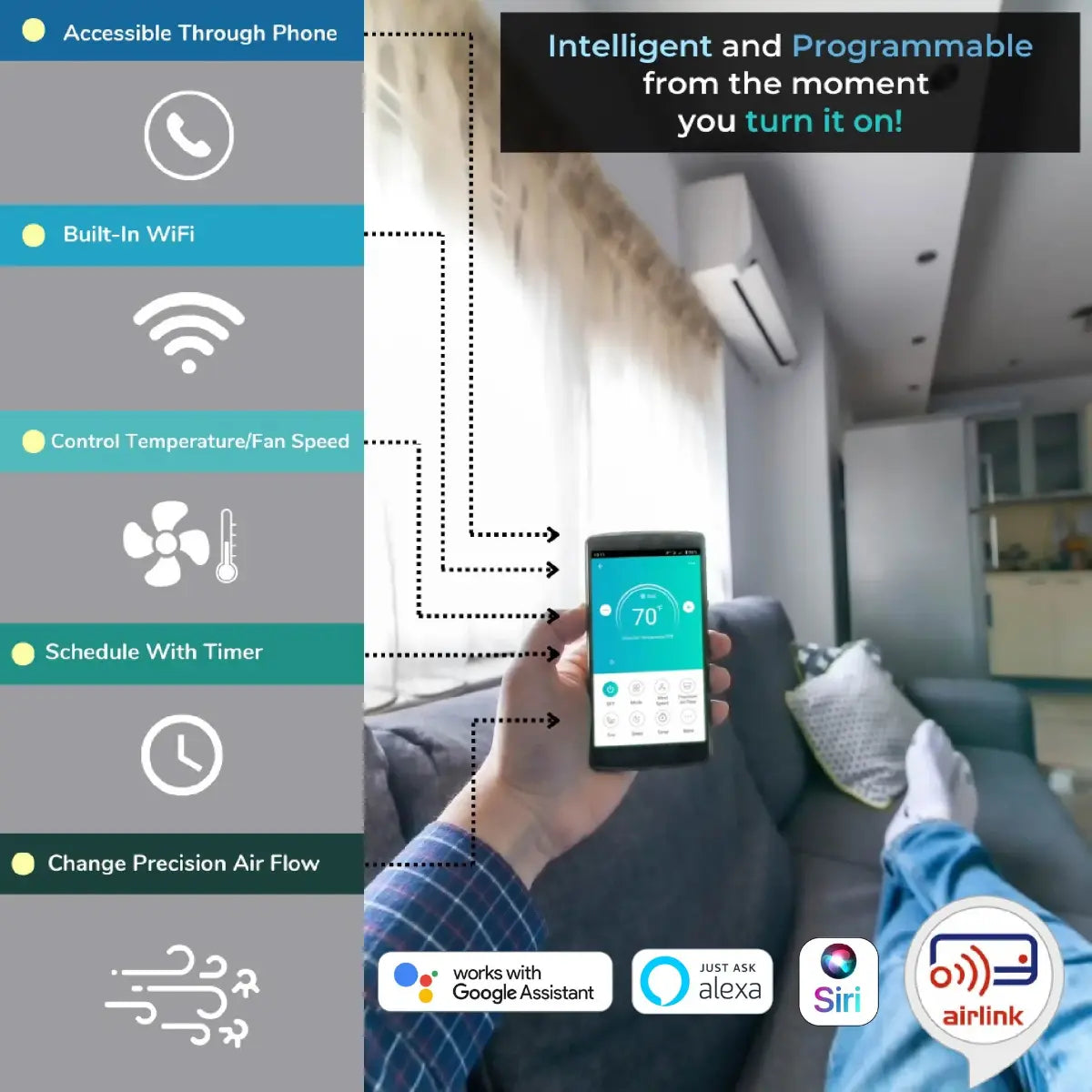 Pioneer Quantum Ultra 18,000 BTU 23 SEER2 230V High-Wall Ductless Mini-Split Air Conditioner Inverter Heat Pump - R454B WYT018GLSI24RL-16S Wifi Enabled