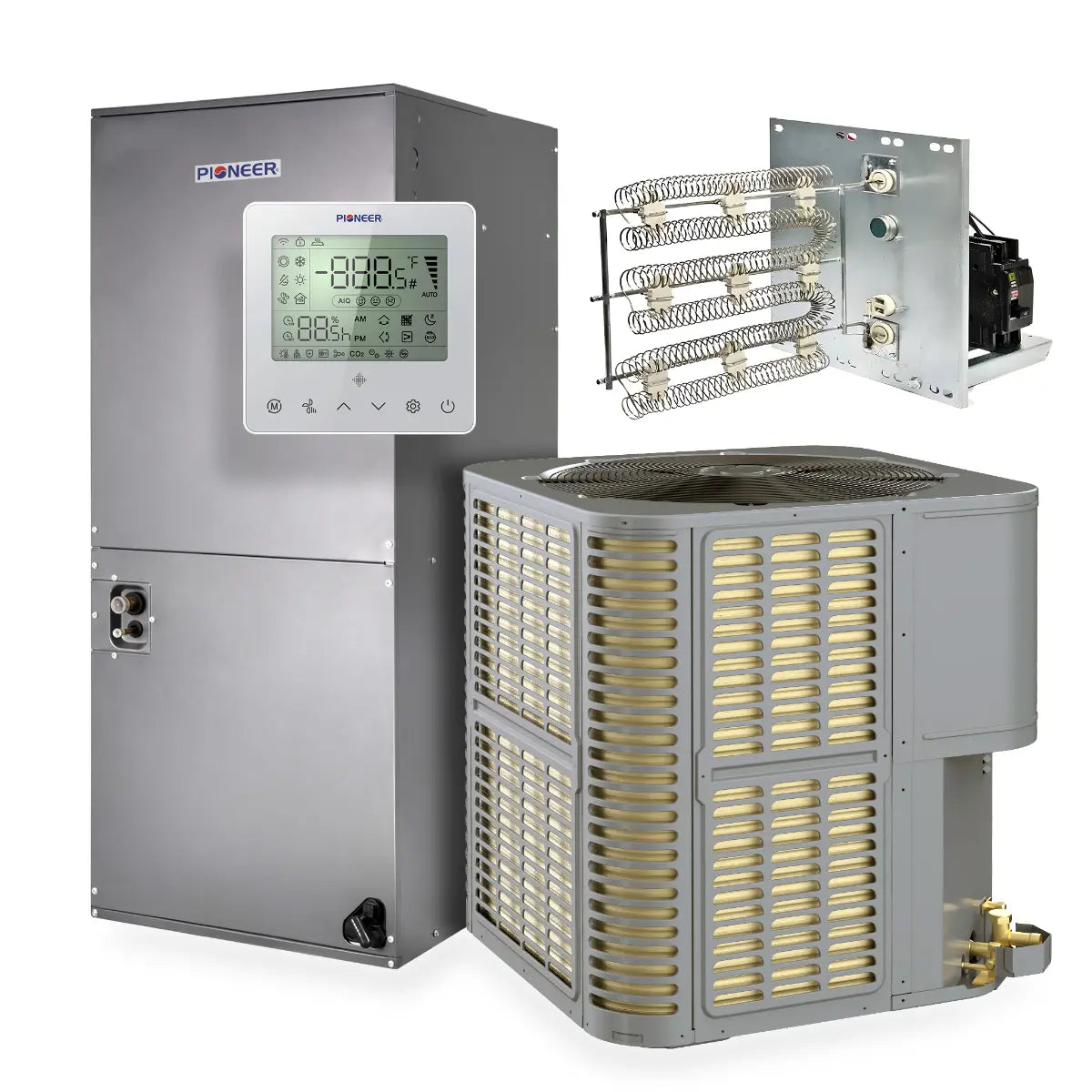 Pioneer Vertex 36,000 BTU 18.6 SEER2 230V Ducted Central Split AC Inverter Heat Pump - R454B