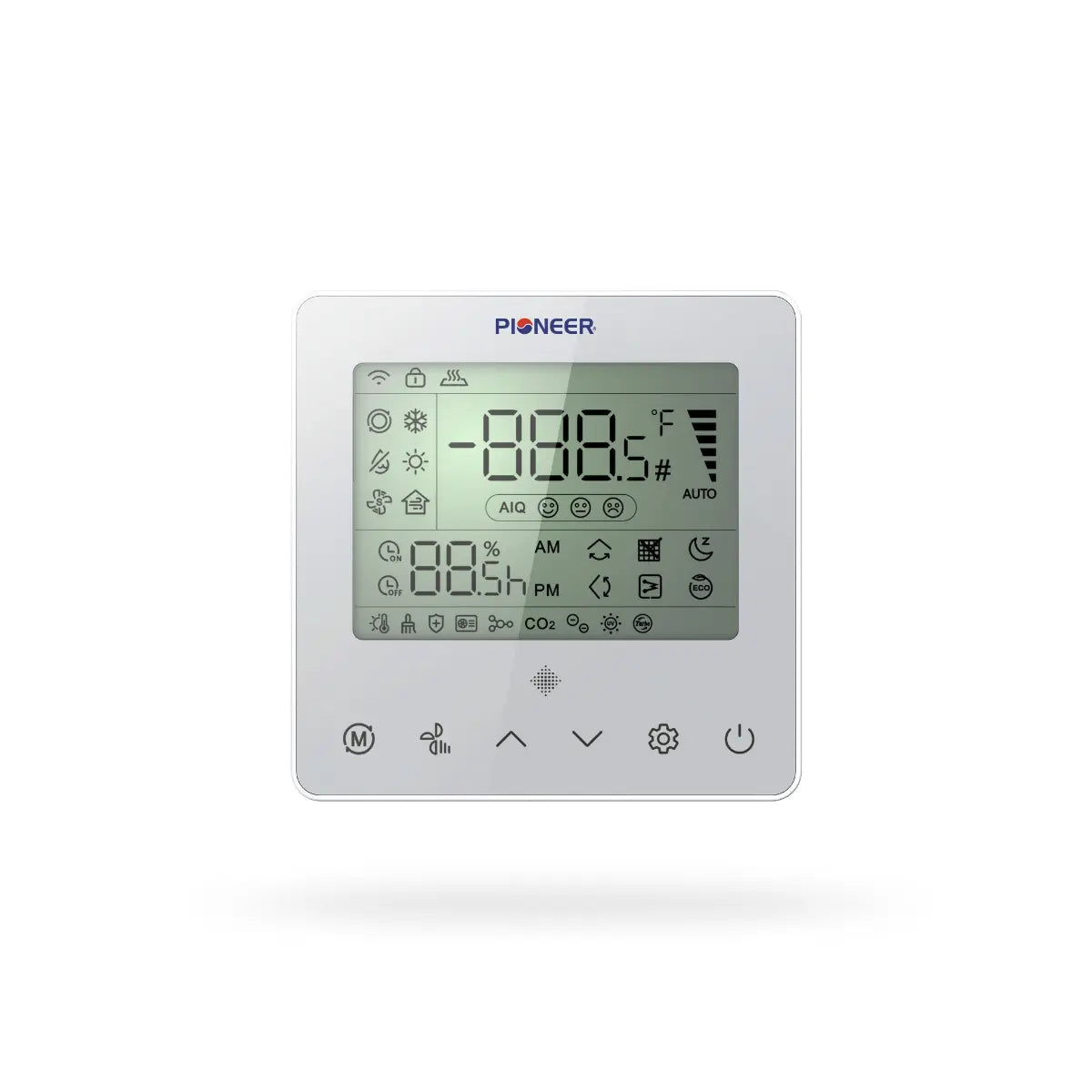 Pioneer Vertex 48,000 BTU 17.5 SEER2 230V Ducted Central Split AC Inverter Heat Pump - R454B DYC048GCSI18RD Thermostat