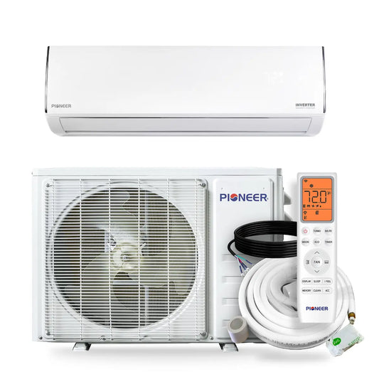 Pioneer® Diamante Pro™ 12,000 BTU 20 SEER2 115V High-Wall Ductless Mini-Split Air Conditioner Inverter Heat Pump with 16 Ft. Kit WYT012ALSI20RL Main
