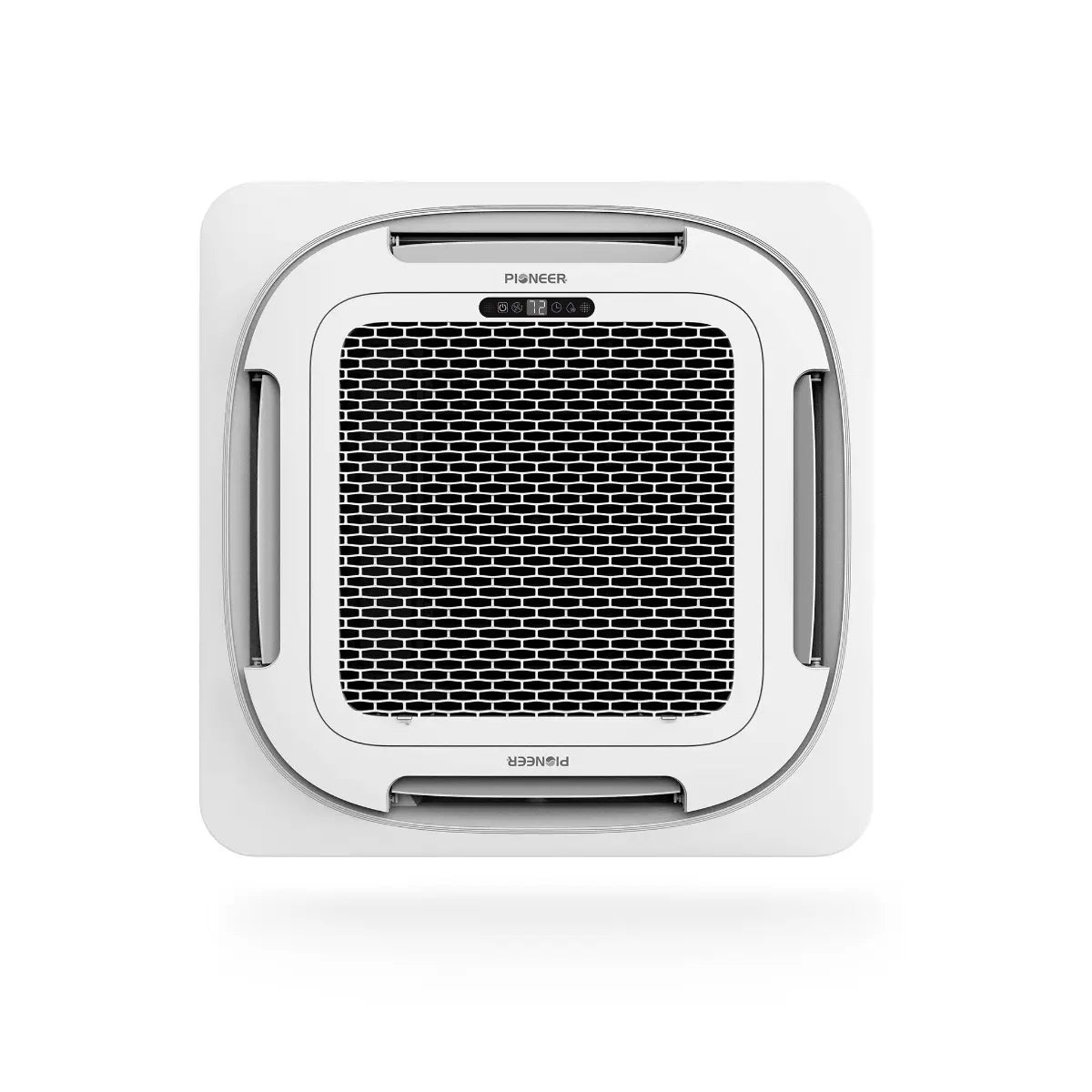 Pioneer® Quantum Ultra™ 12,000 BTU 21 SEER2 230V 8-Way Ceiling Cassette Ductless Mini-Split Air Conditioner Inverter Heat Pump Full Set CYT012GLSI24RL
