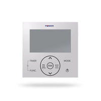 Pioneer® Quantum Ultra™ 22,000 BTU 19 SEER2 230V Ceiling Concealed Ducted Mini-Split Air Conditioner Inverter Heat Pump Full Set RYT024GLSI24RL-16S Remote