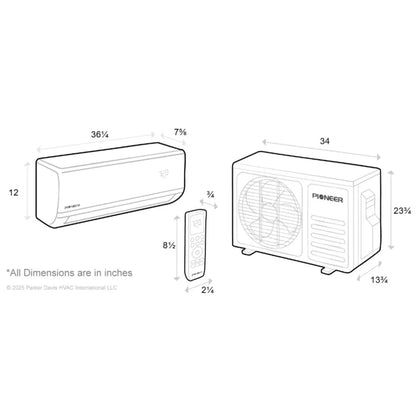 WYT012GLSI25RH-16S Dimension
