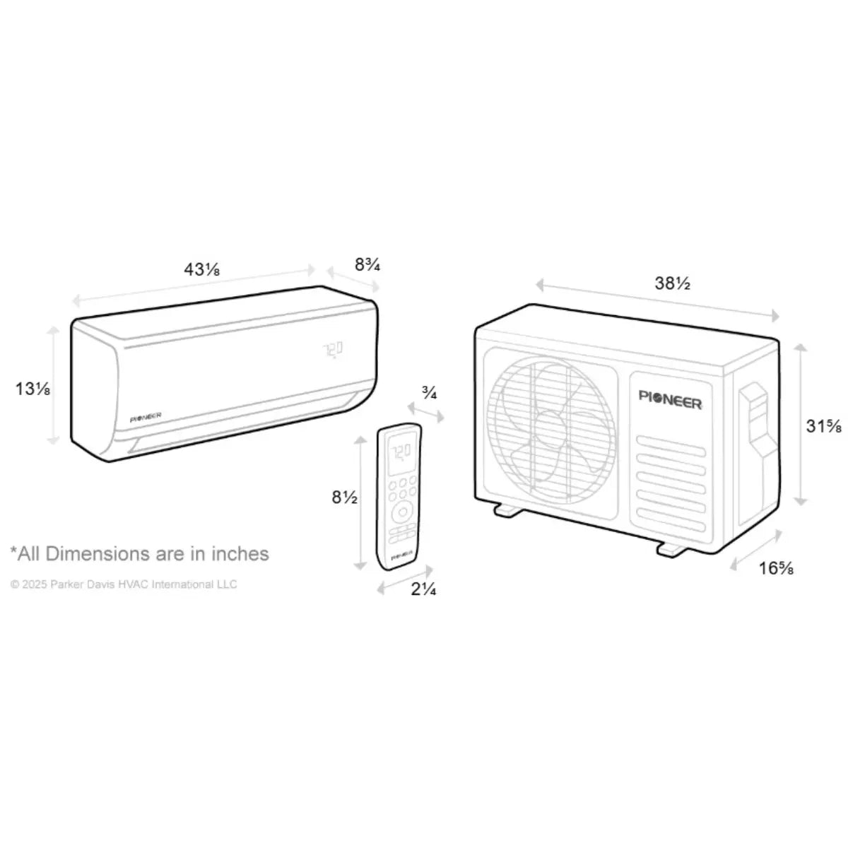 WYT024GLSI24RL Dimension