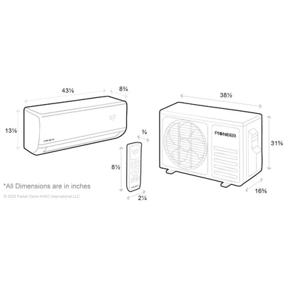 WYT024GLSI24RL Dimension