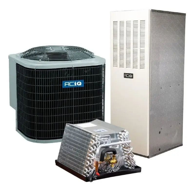 ACIQ 2 Ton 14.3 SEER2 10KW Mobile Home Heat Pump & Electric Furnace System R454B