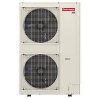 Goodman Dual Fuel 4 Ton Heat Pump & 80K BTU 97% Modulating Furnace, 16.2 SEER2 , R32