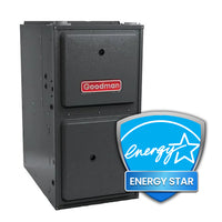 Goodman 80,000 BTU 96% AFUE Two Stage Gas Furnace, Downflow/Horizontal, 17.5″ Wide