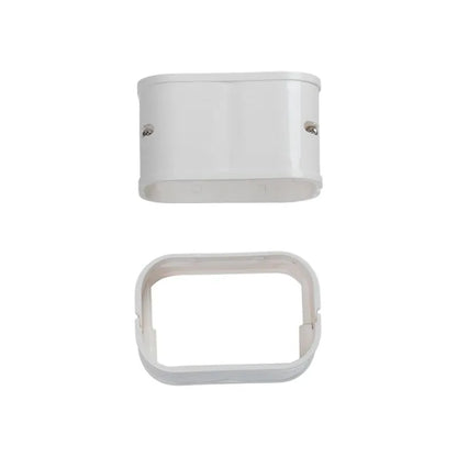 White Line Set Cover Guard – Complete Wall Duct Kit (12 ft.)