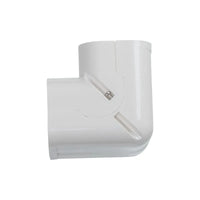 White Line Set Cover Guard – Complete Wall Duct Kit (12 ft.)