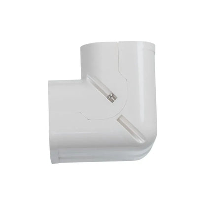 White Line Set Cover Guard – Complete Wall Duct Kit (12 ft.)