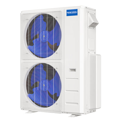 MrCool 48k BTU 21 SEER Multi-Zone DIY 3 Zone Ductless Heat Pump Split System - 12k+12k+18K