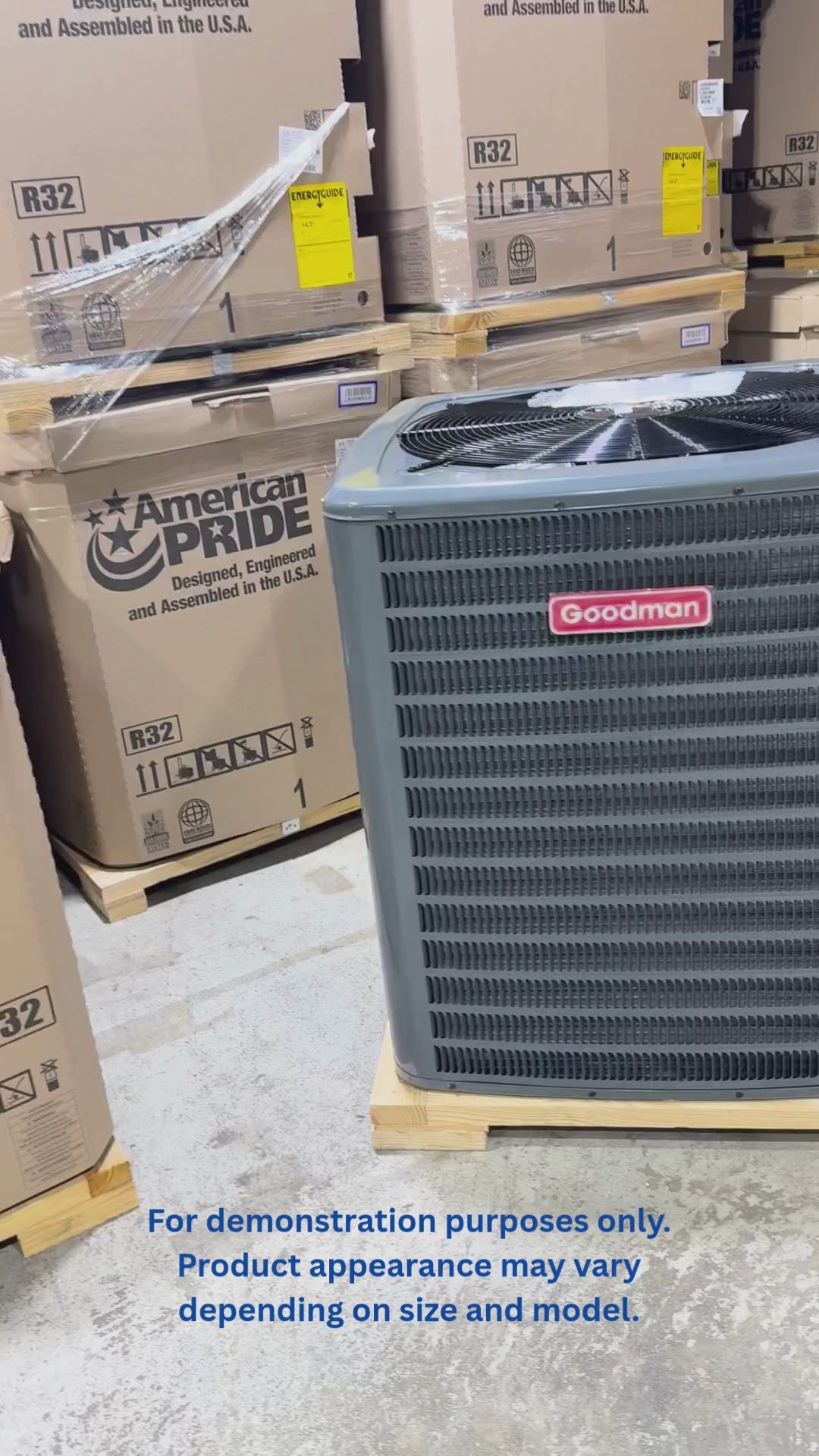 Goodman 1.5 Ton 13.4 SEER2 R-32 Air Conditioner Condenser