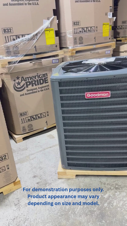 Actual Air Conditioner Heat Pump Condenser unit used for reference - HVACTotal