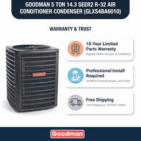 Goodman 5 Ton 14.3 SEER2 R-32 Air Conditioner Condenser