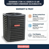 Goodman 2 Ton 14.3 SEER2 R-32 Air Conditioner Condenser