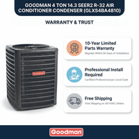 Goodman 3 Ton AC Condenser Unit 14.3 SEER2, R32